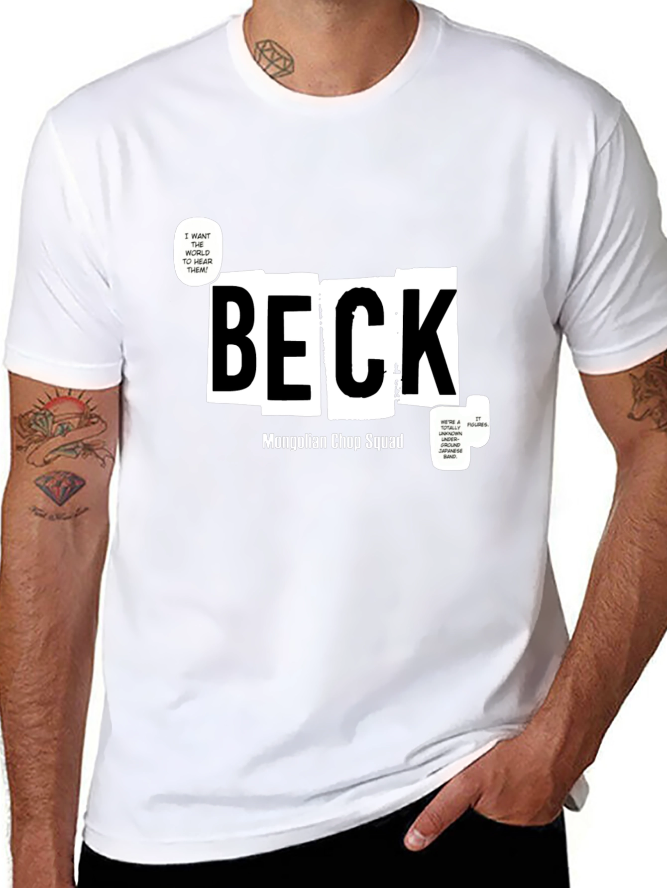 BECK Mongolian Chop Squad Band T-Shirt