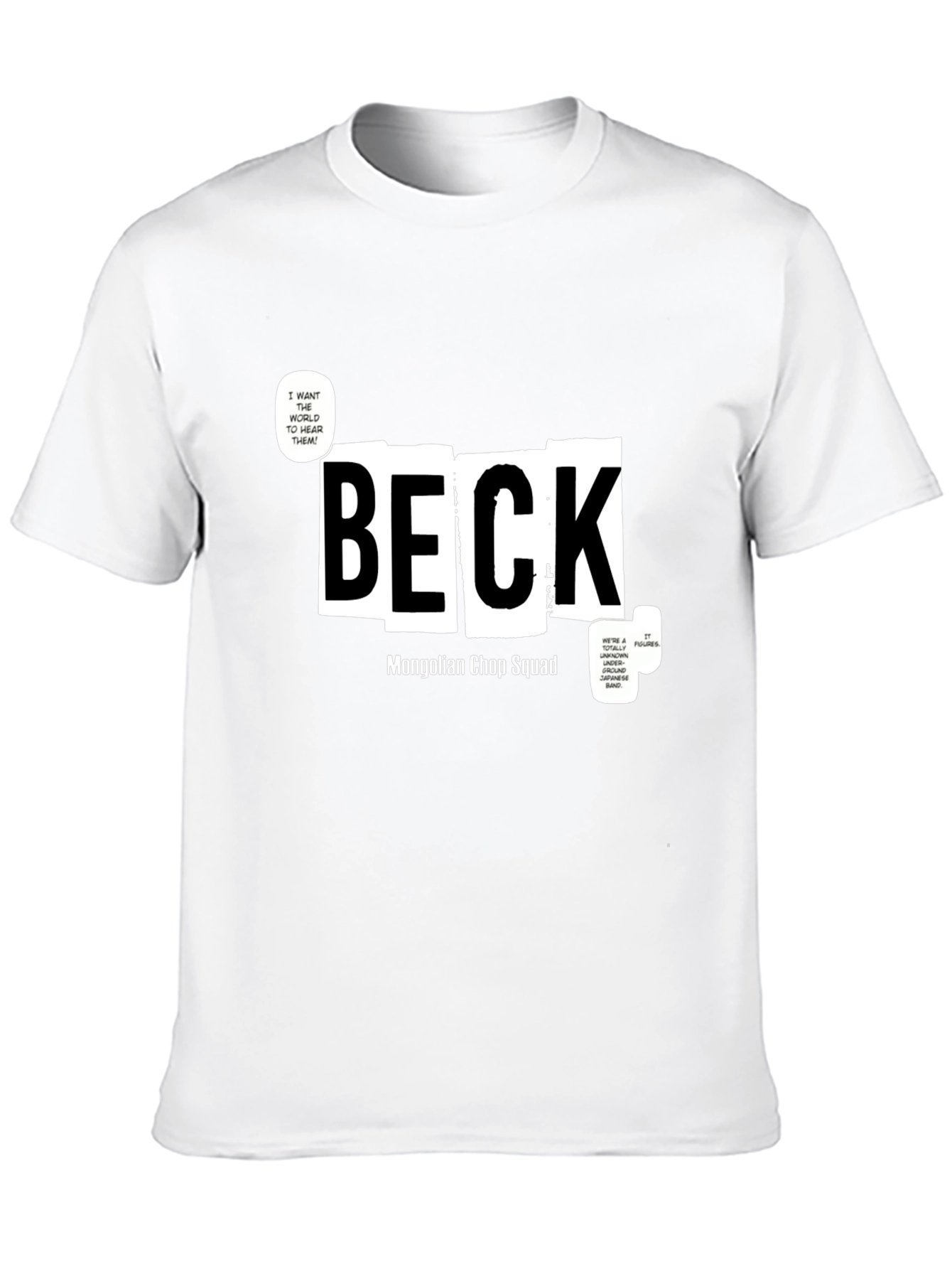 BECK Mongolian Chop Squad Band T-Shirt