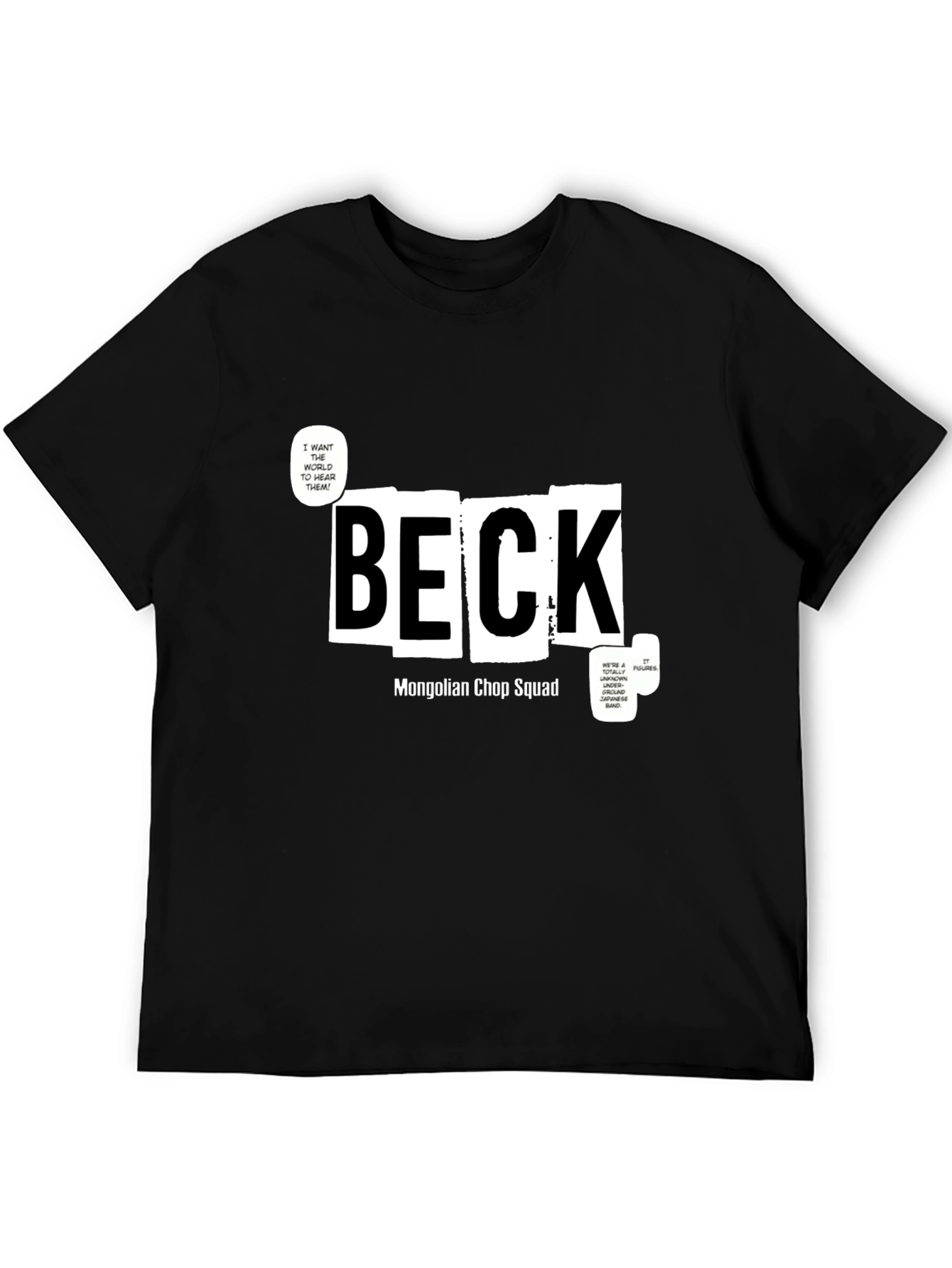 BECK Mongolian Chop Squad Band T-Shirt
