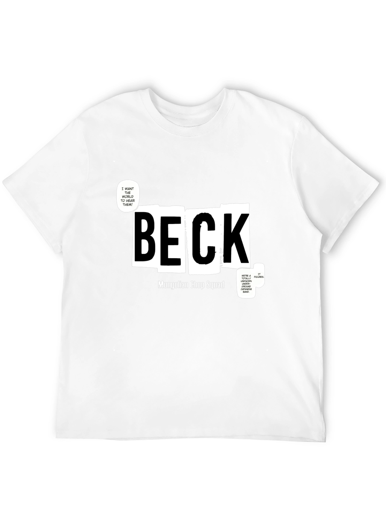 BECK Mongolian Chop Squad Band T-Shirt