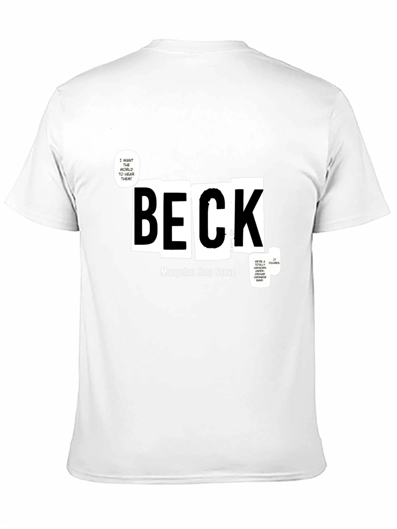 BECK Mongolian Chop Squad Band T-Shirt