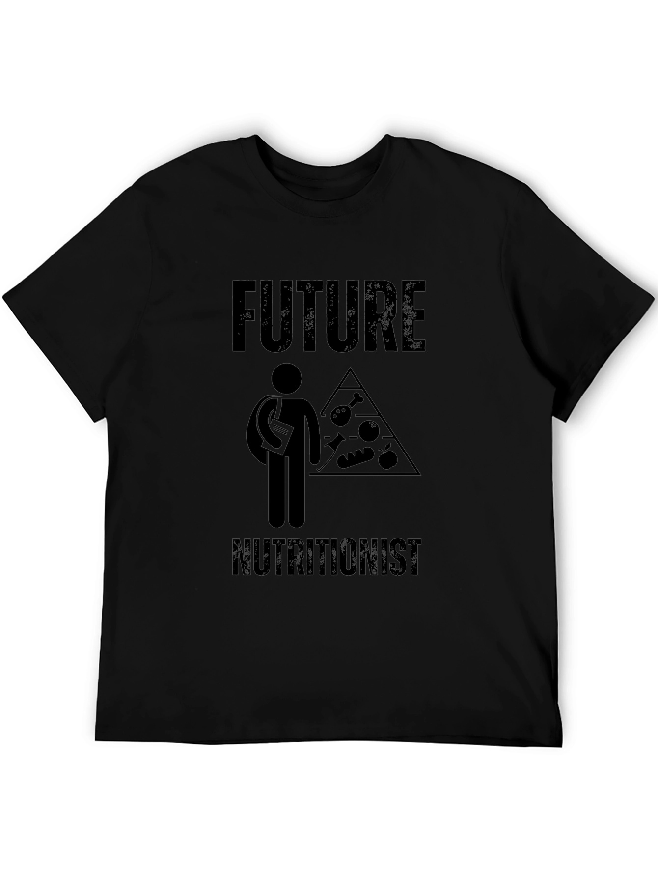 Future Nutritionist Black T-Shirt