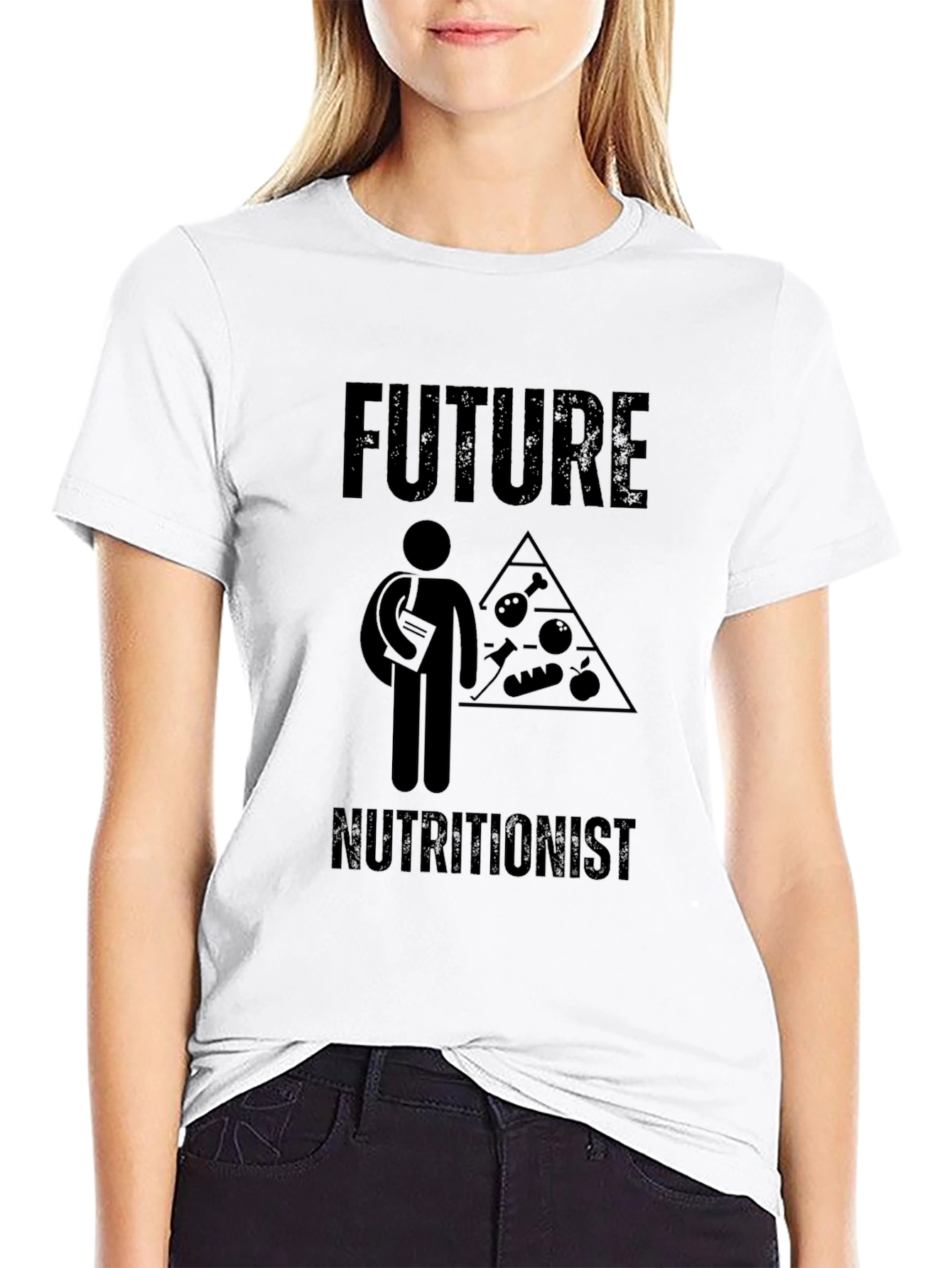 Future Nutritionist Black T-Shirt
