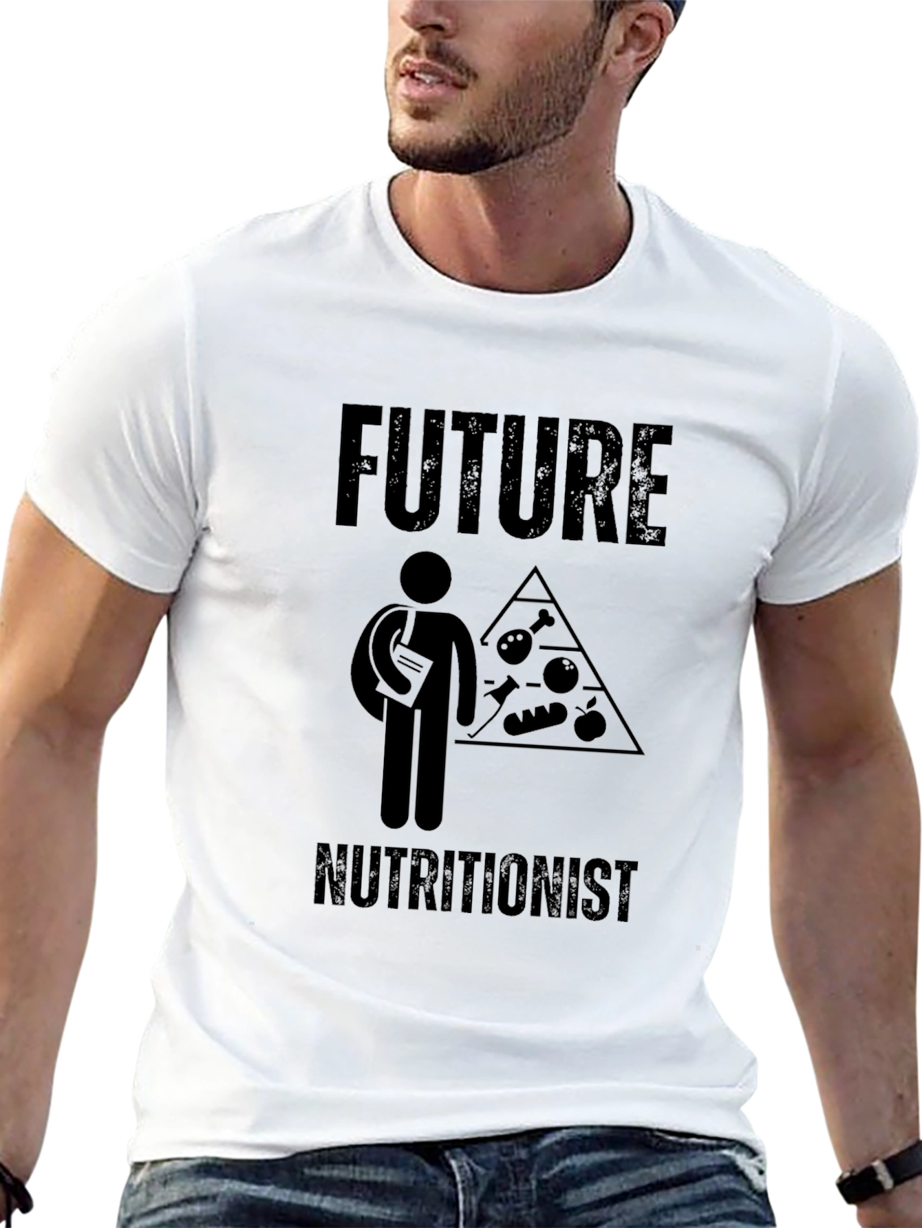 Future Nutritionist Black T-Shirt