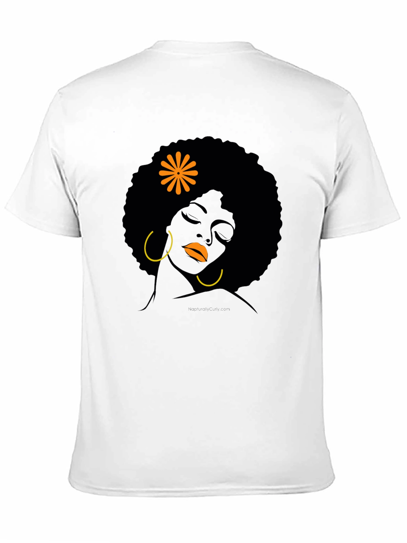 Black Girl Afro T-Shirt - Artistic Design