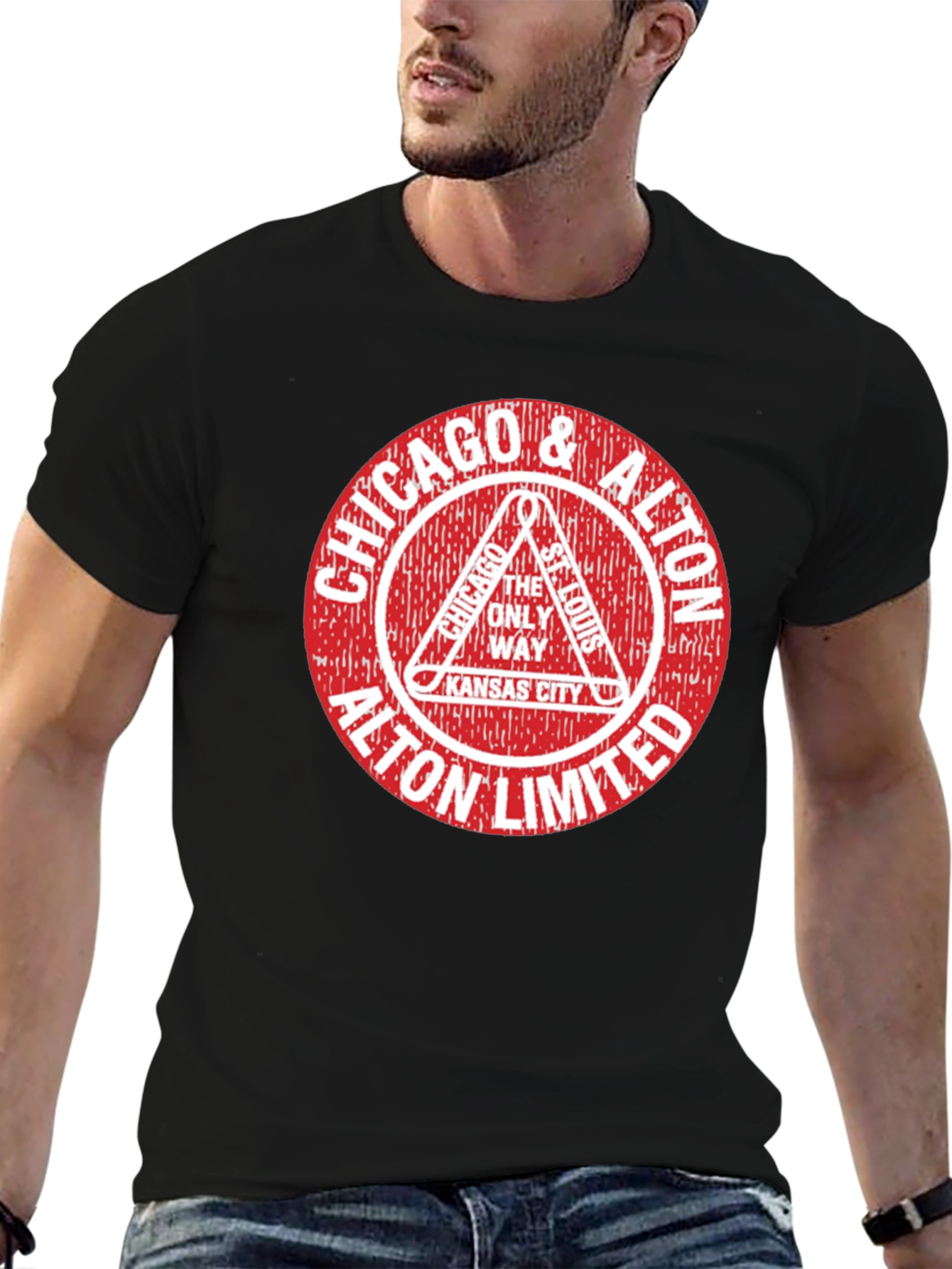 Chicago & Alton Limited Graphic T-Shirt