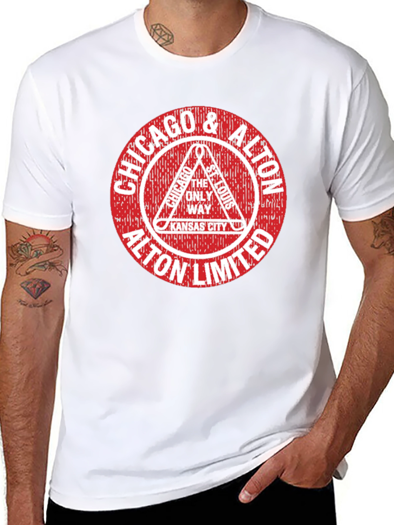 Chicago & Alton Limited Graphic T-Shirt