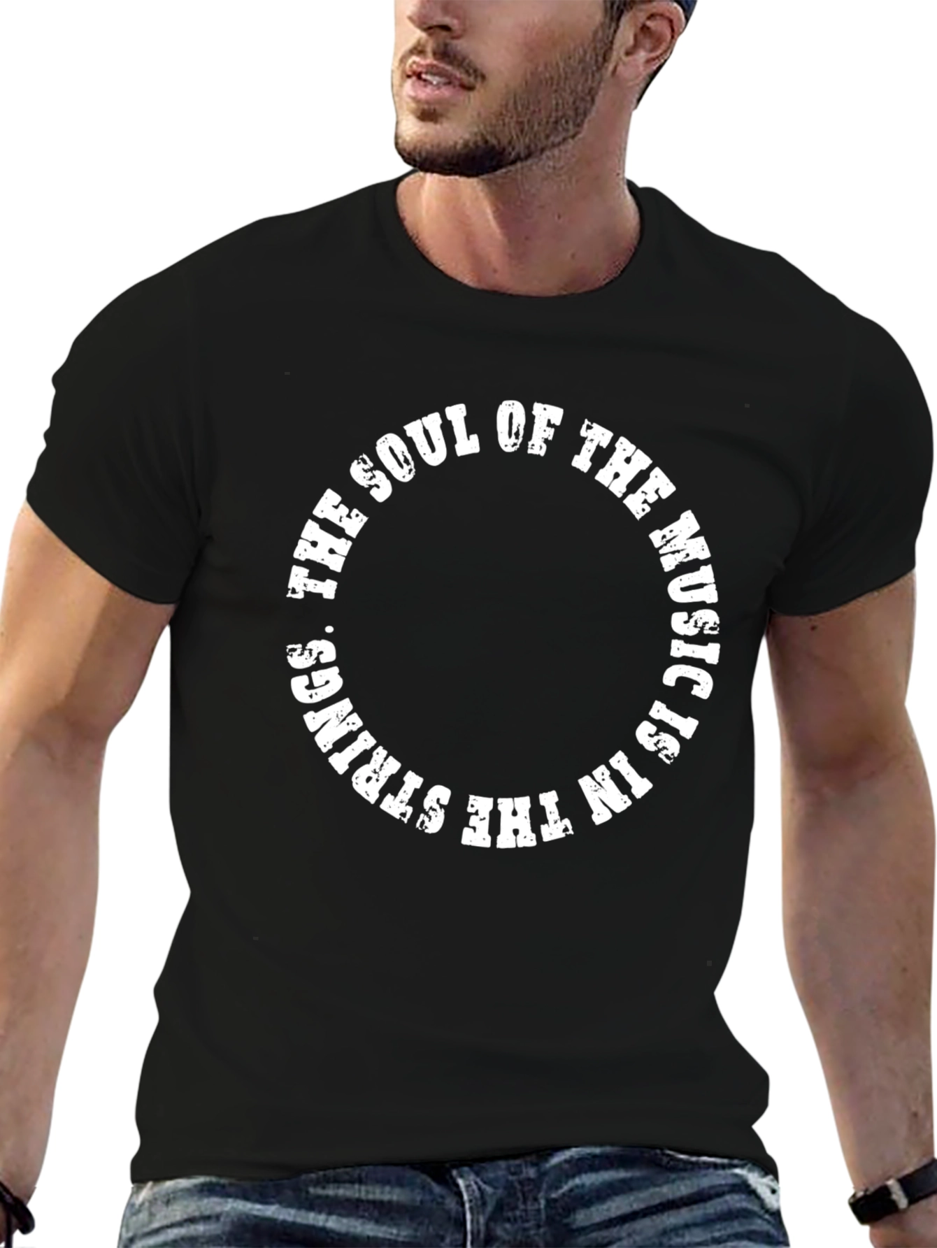 Soul of the Music Black Graphic Tee