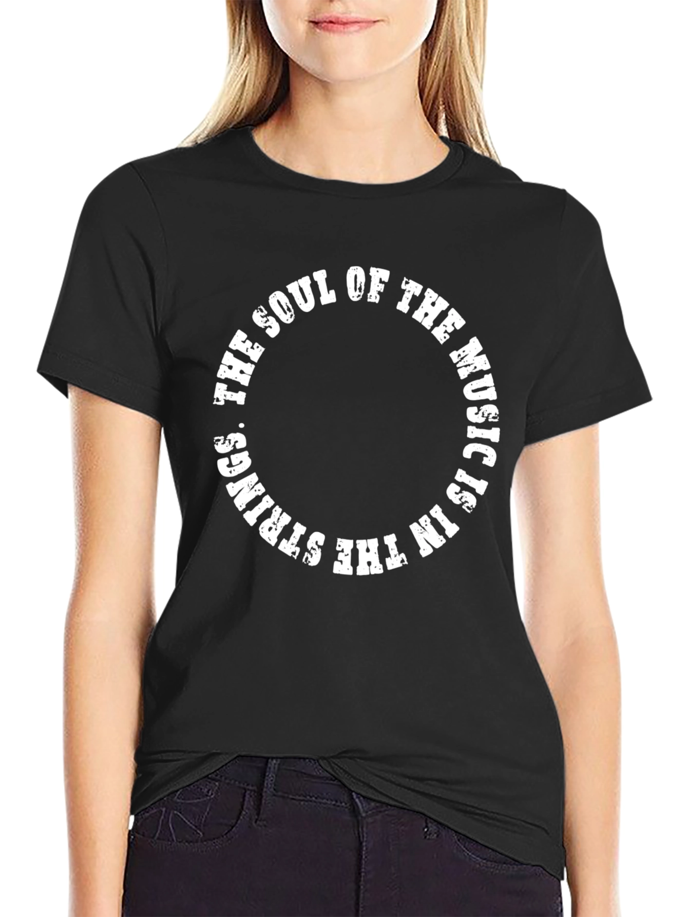 Soul of the Music Black Graphic Tee