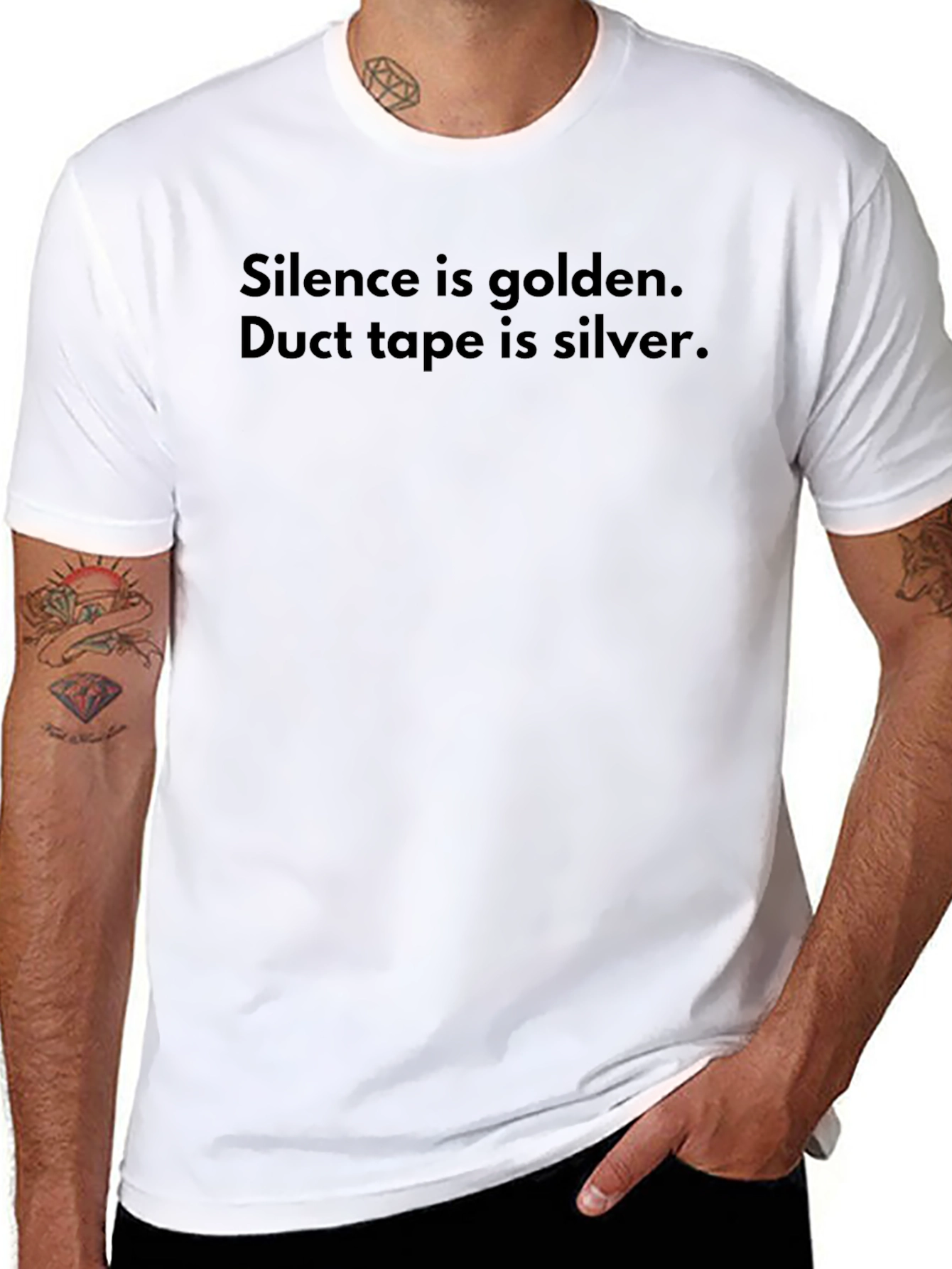 Silence is Golden Funny T-Shirt