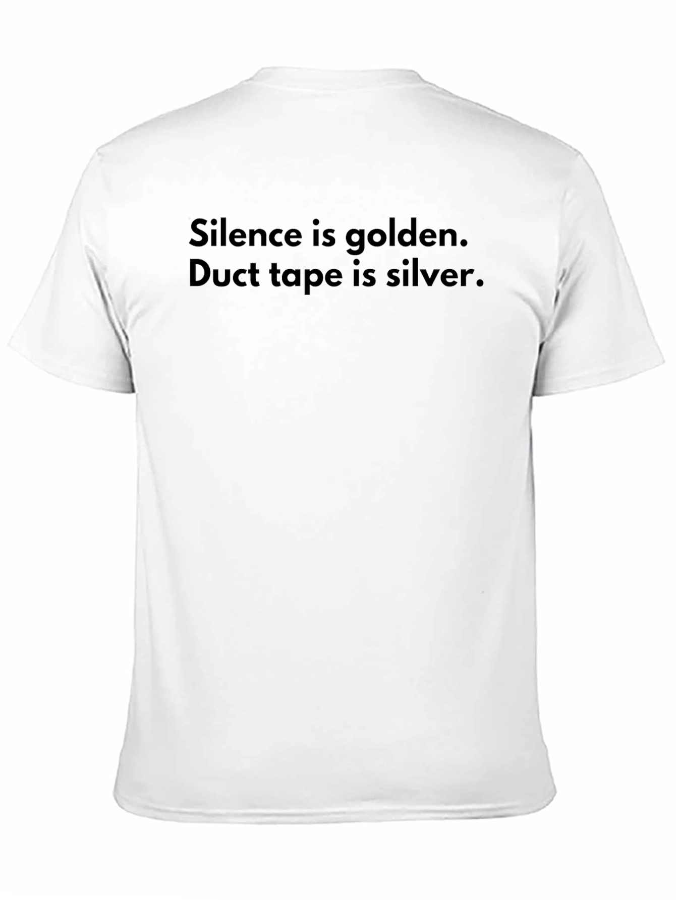 Silence is Golden Funny T-Shirt