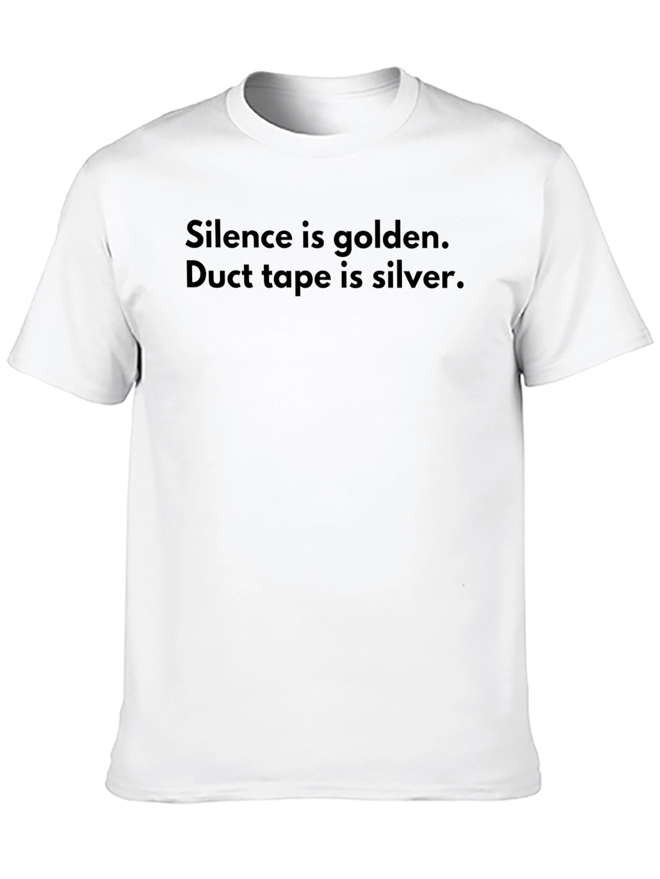 Silence is Golden Funny T-Shirt