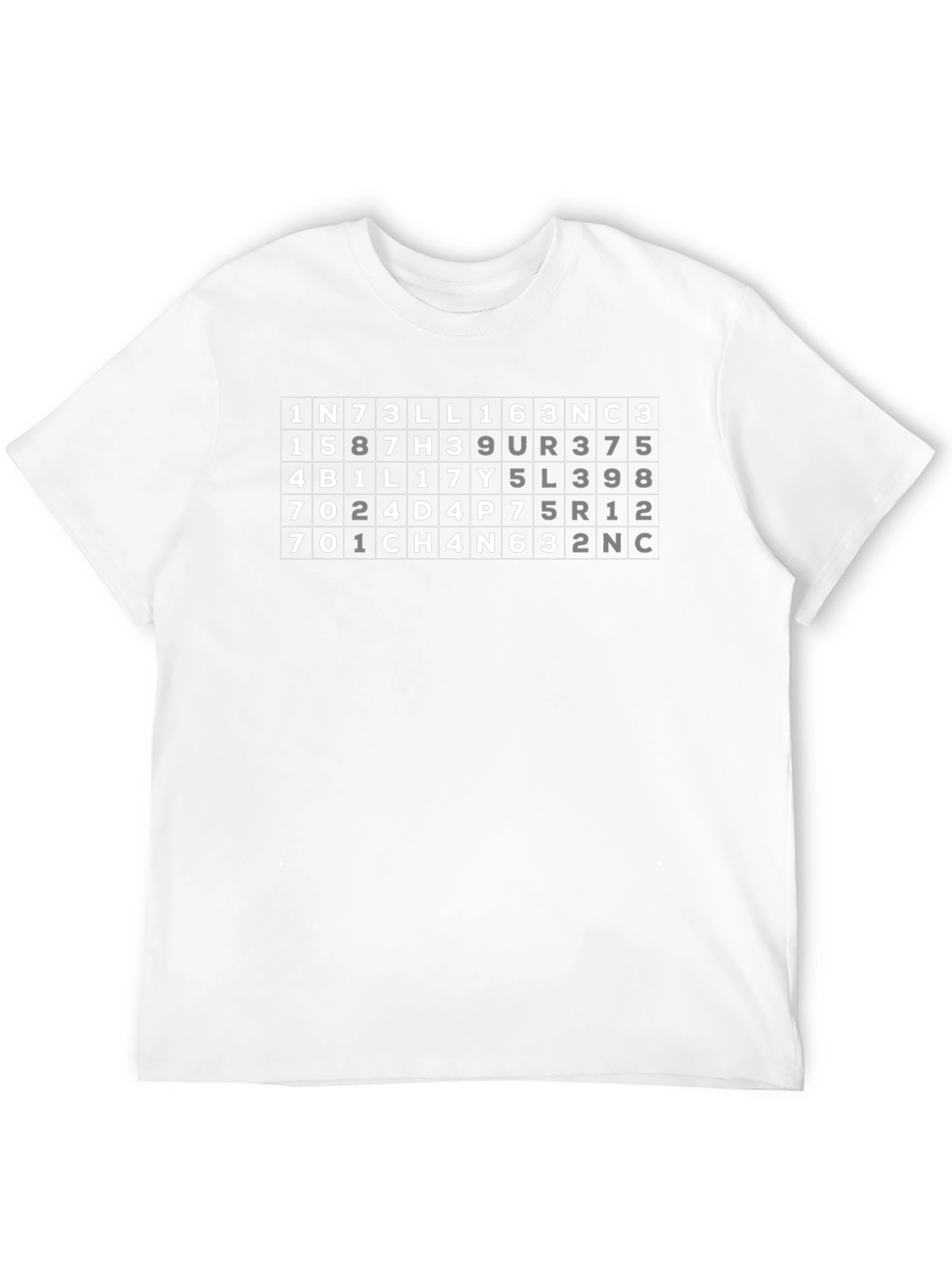 Intelligence Design T-Shirt - Black Novelty Tee