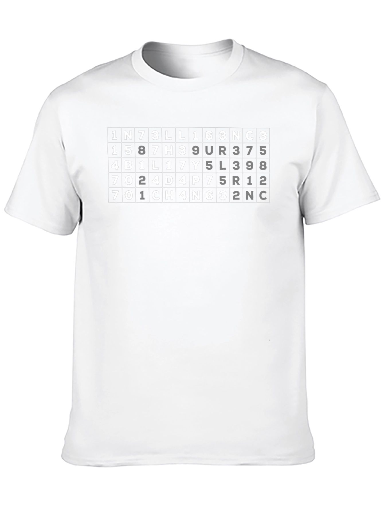 Intelligence Design T-Shirt - Black Novelty Tee