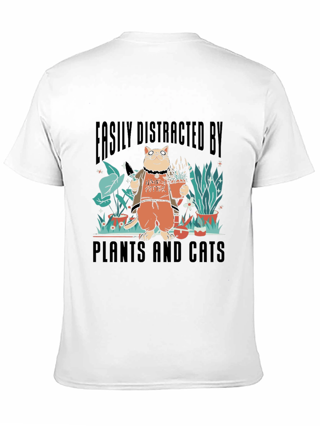 Plants and Cats T-shirt
