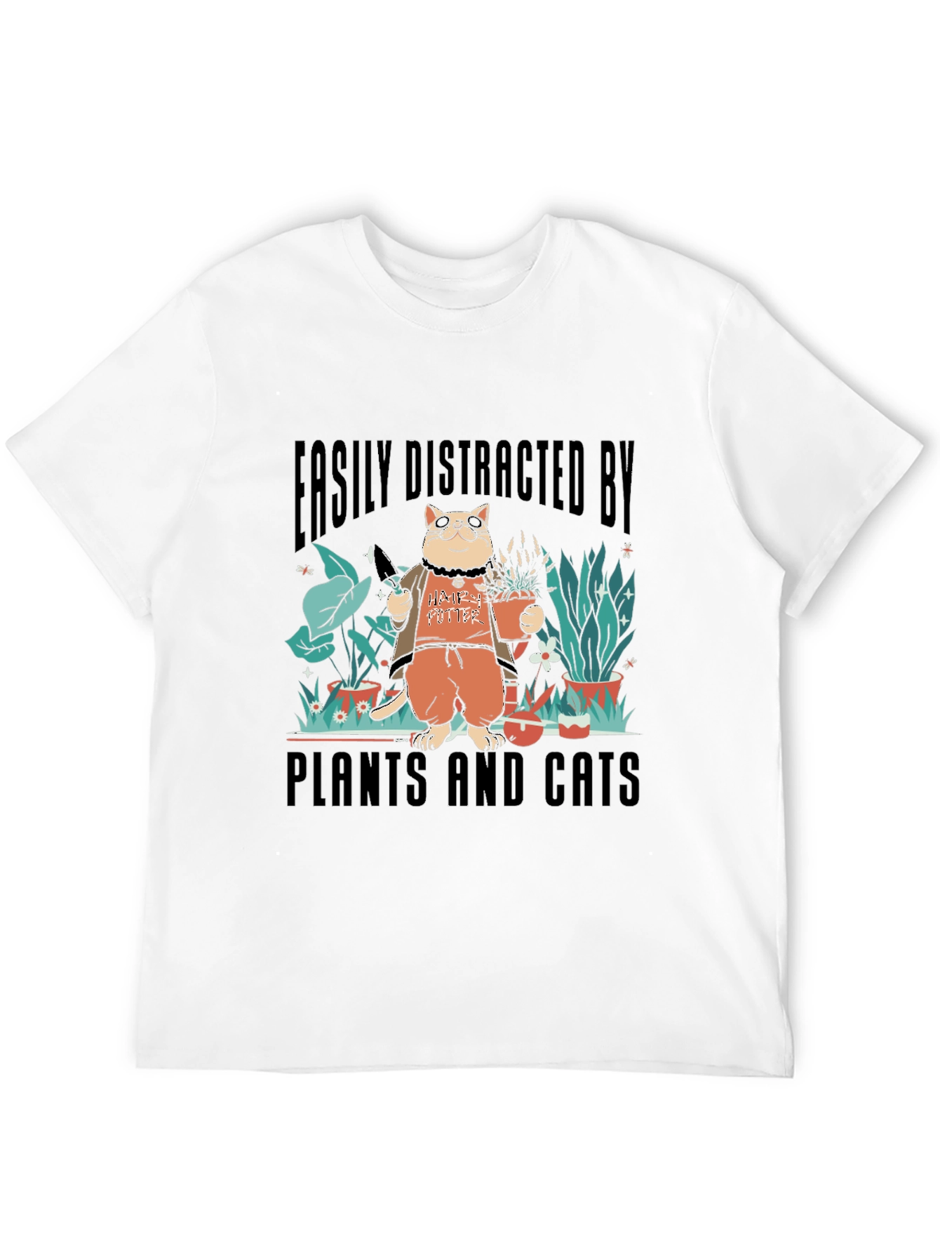 Plants and Cats T-shirt