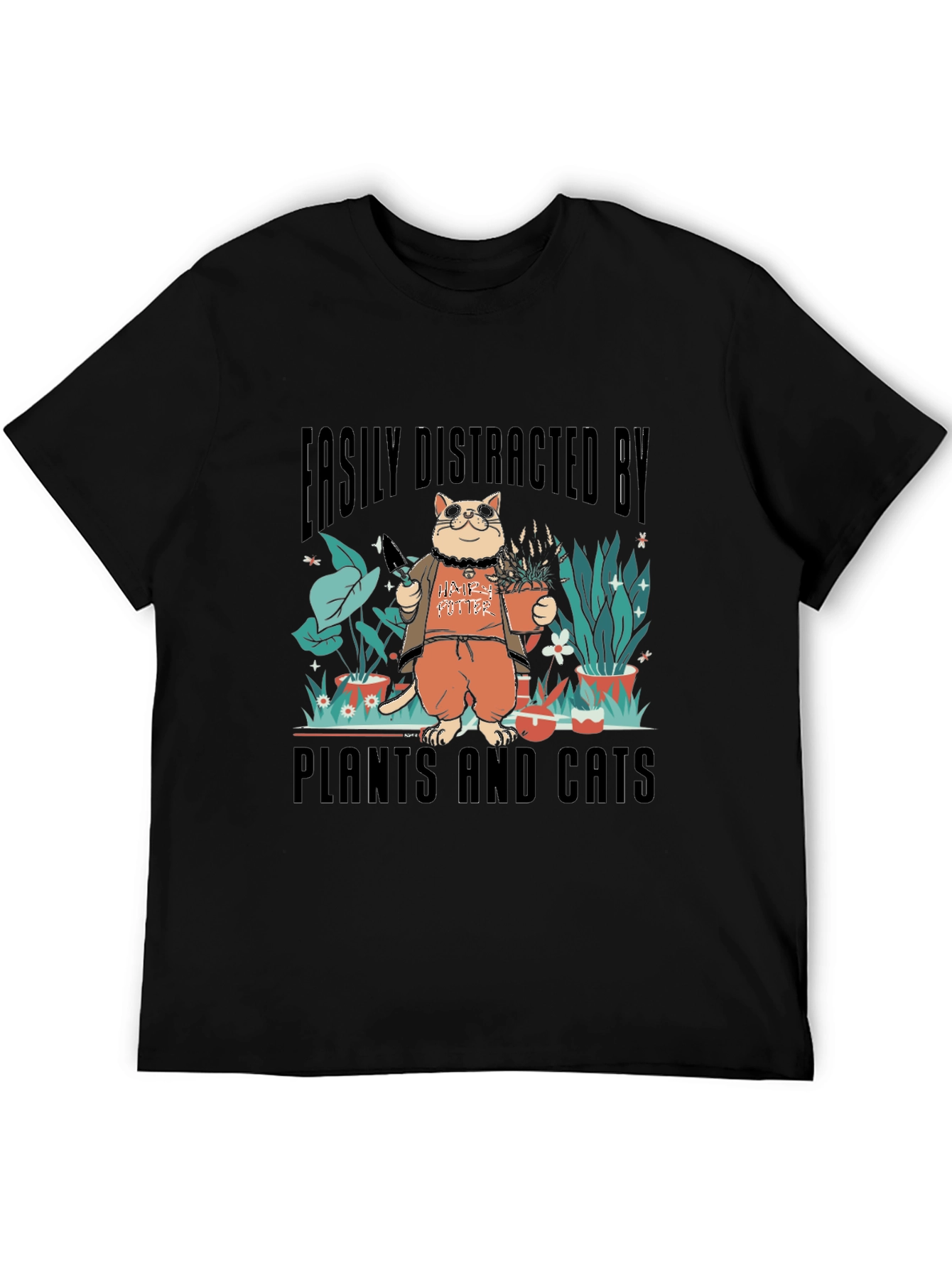 Plants and Cats T-shirt