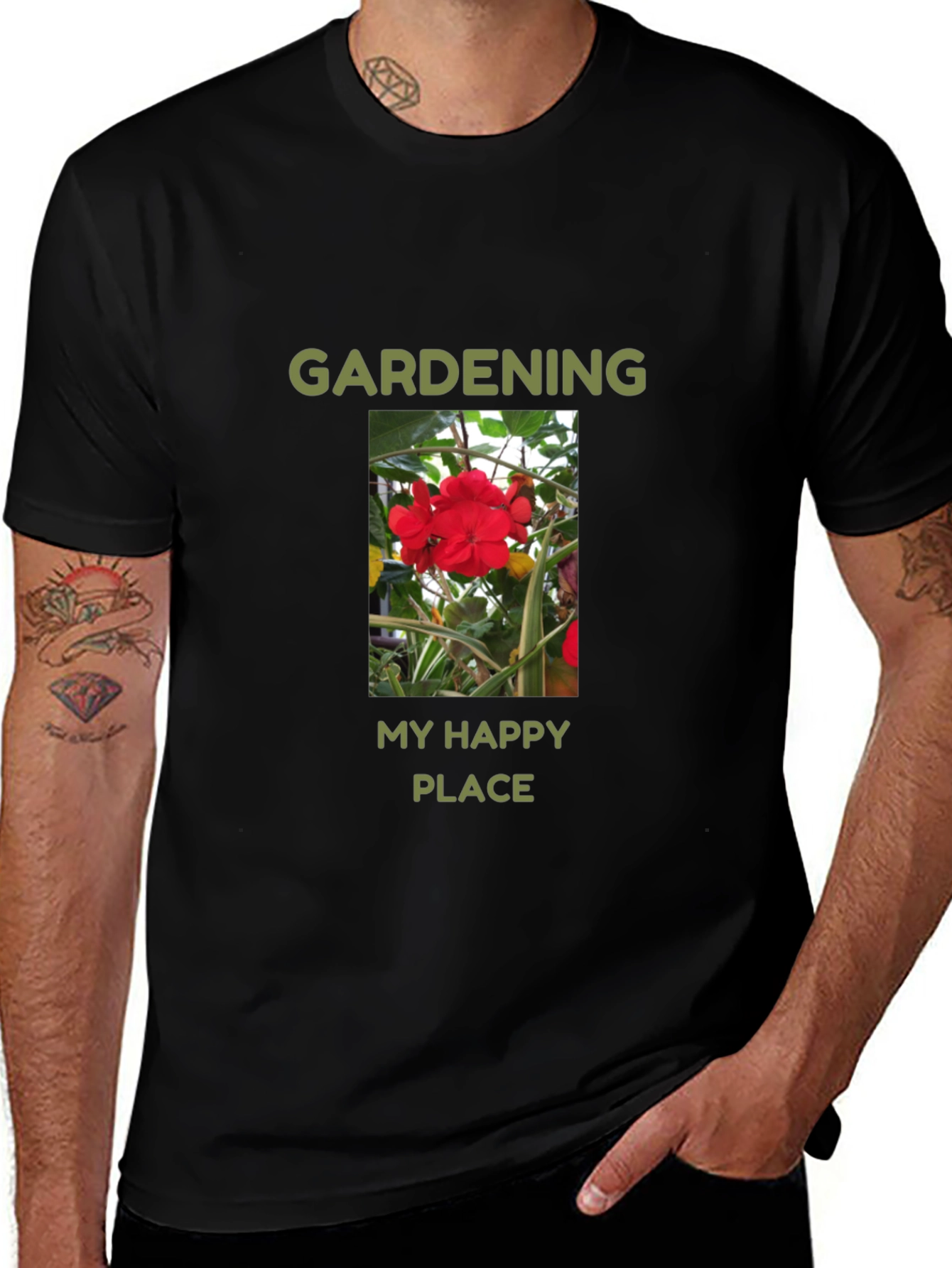 Gardening My Happy Place T-Shirt