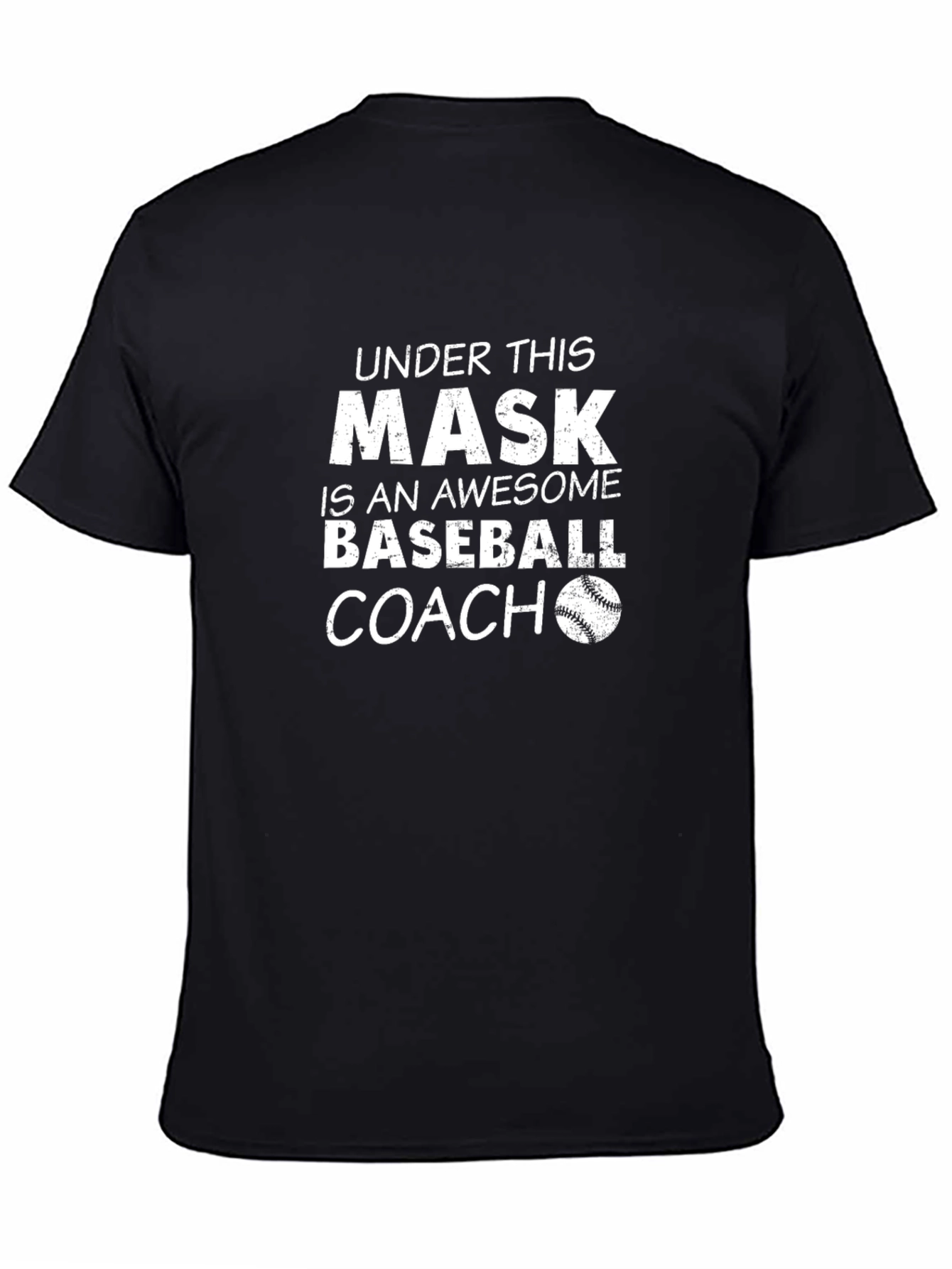 Awesome Baseball Coach Mask T-Shirt