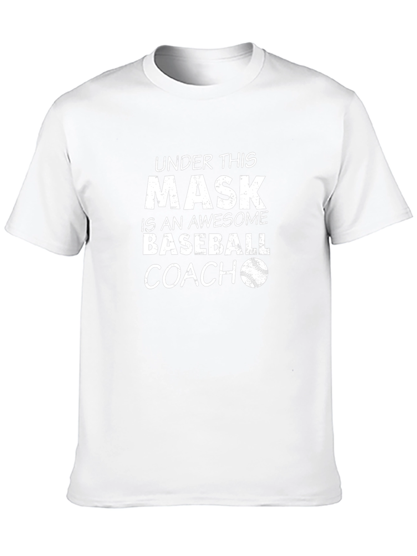 Awesome Baseball Coach Mask T-Shirt