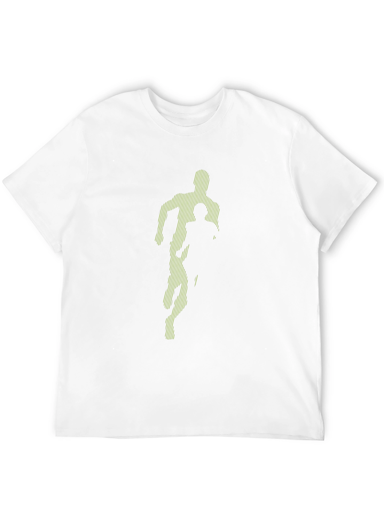 Running Man Graphic Tee - Black