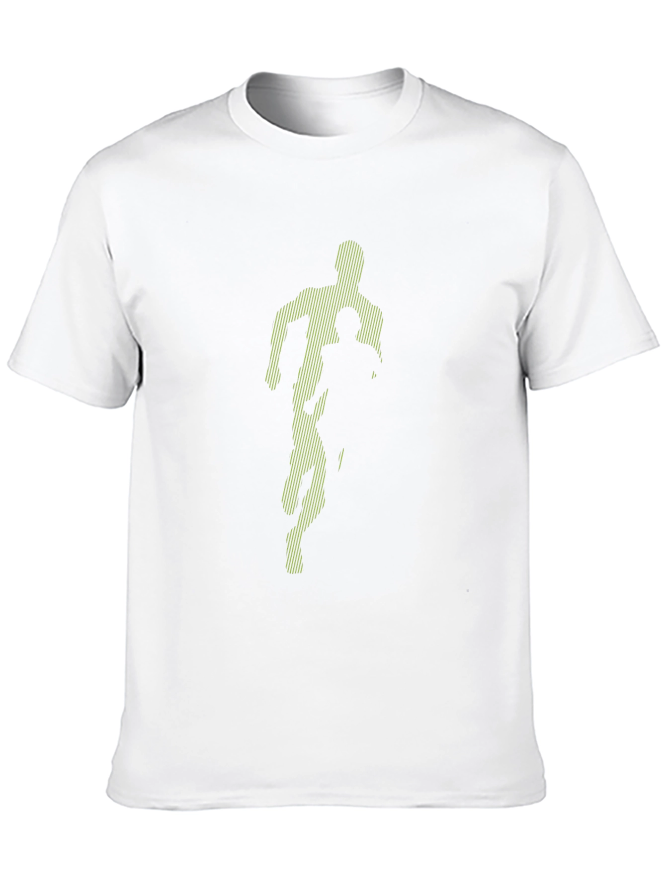 Running Man Graphic Tee - Black