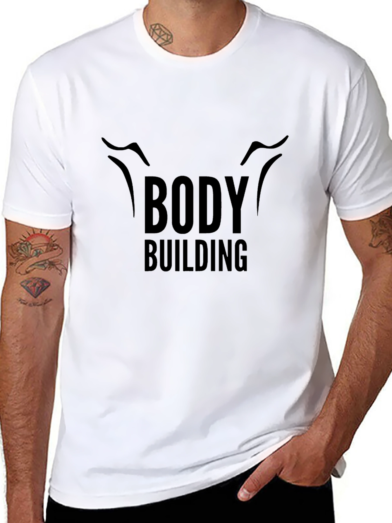 Bodybuilding Graphic T-Shirt - Gym Wear