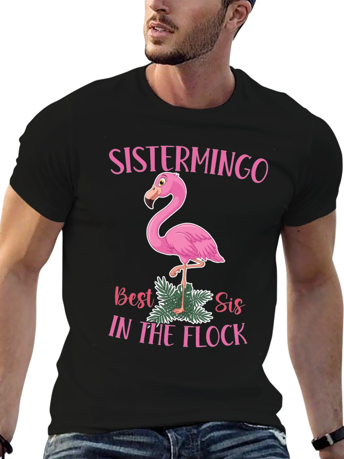 Sistermingo T-Shirt - Best Sis In The Flock