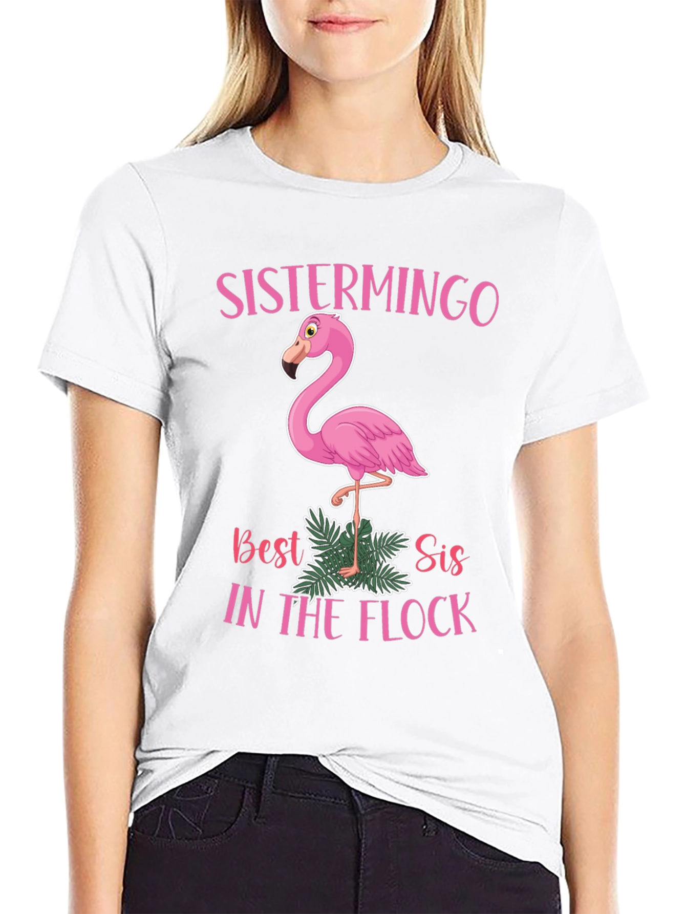 Sistermingo T-Shirt - Best Sis In The Flock