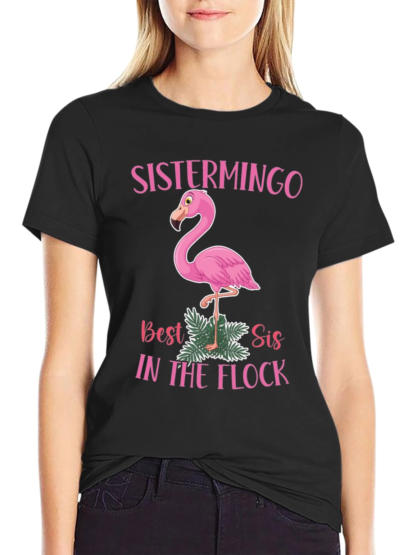 Sistermingo T-Shirt - Best Sis In The Flock