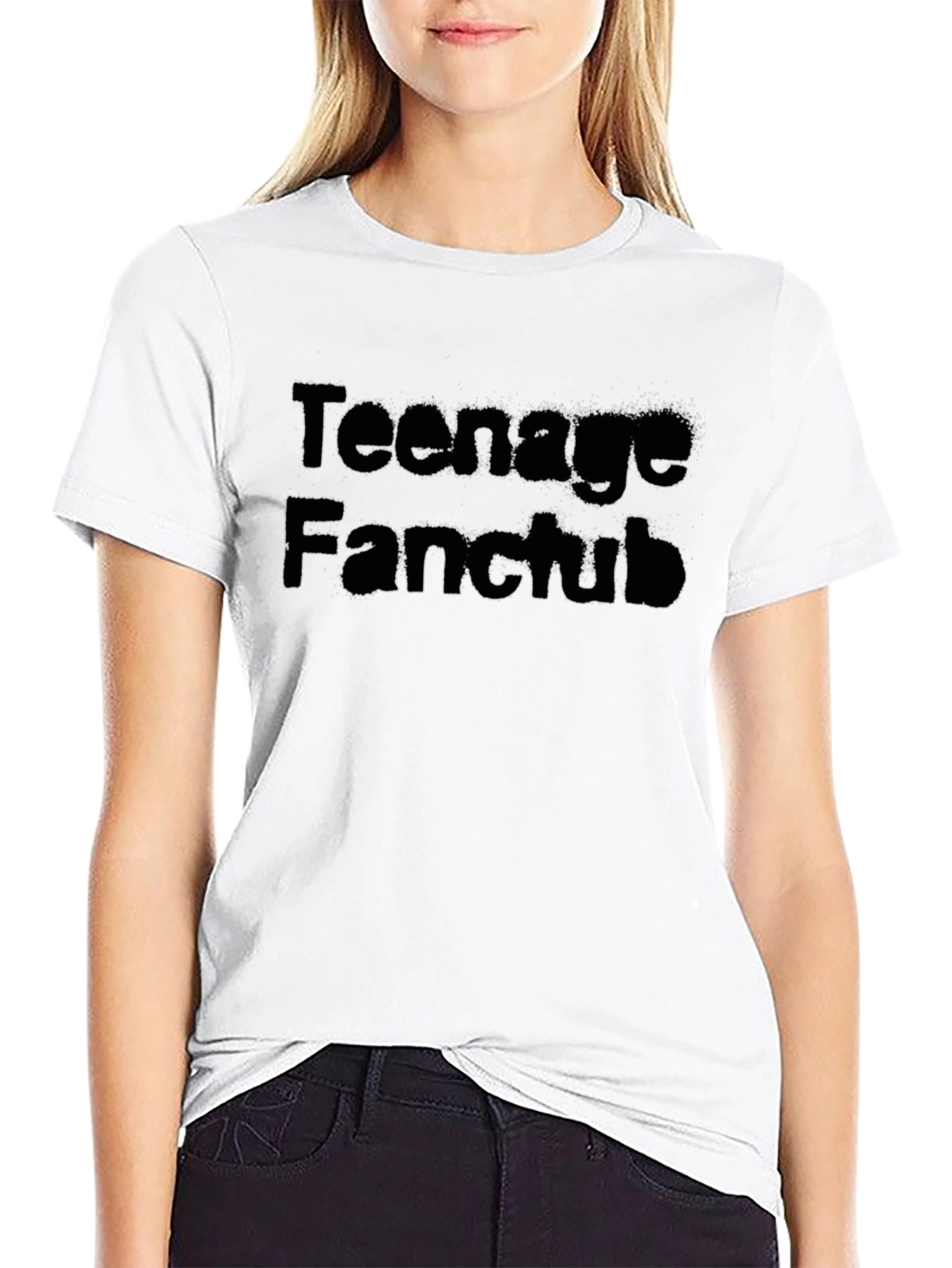 Teenage Fanclub Black Graphic T-Shirt