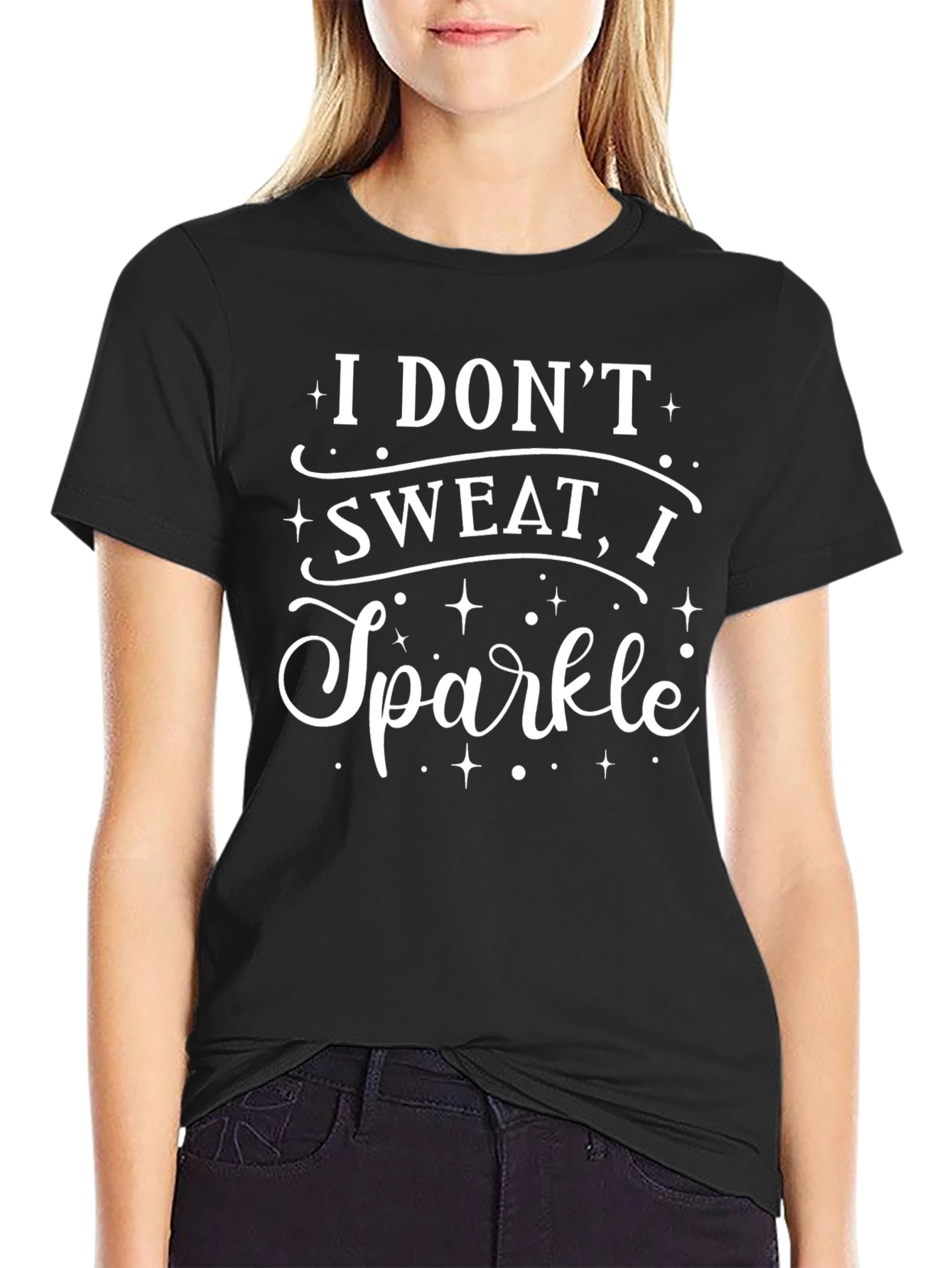 I Dont Sweat I Sparkle Graphic Tee