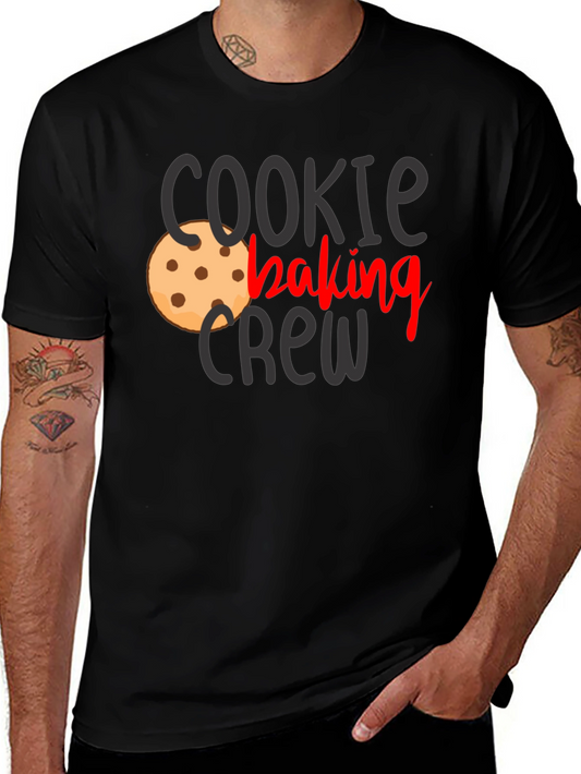 Cookie Baking Crew T-Shirt - Black