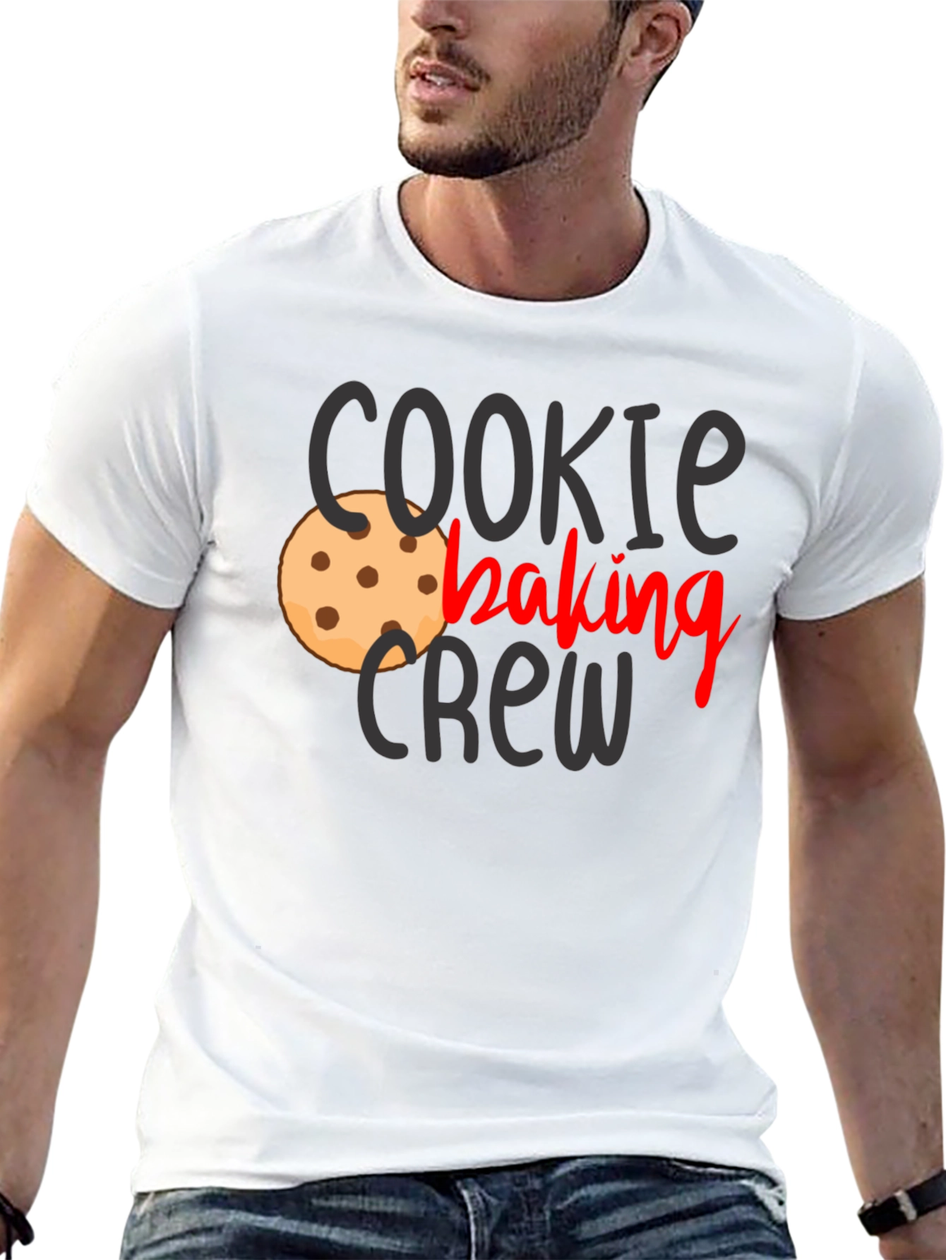 Cookie Baking Crew T-Shirt - Black