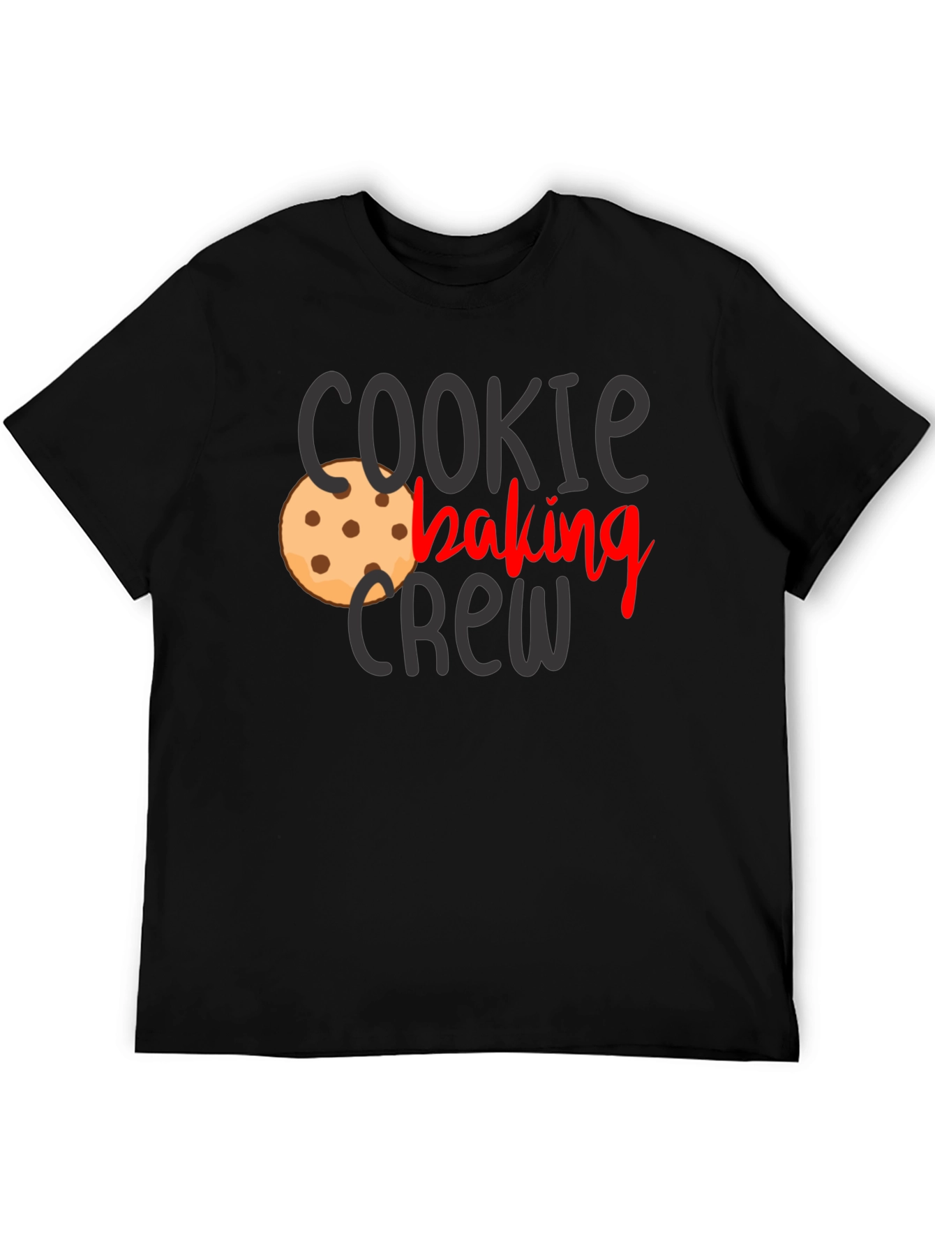 Cookie Baking Crew T-Shirt - Black