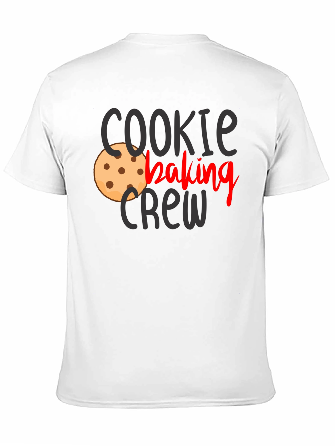 Cookie Baking Crew T-Shirt - Black