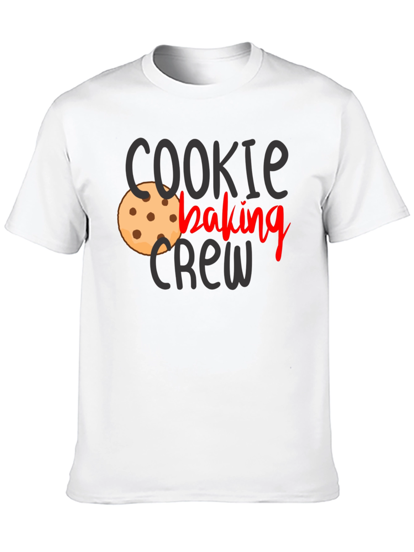Cookie Baking Crew T-Shirt - Black