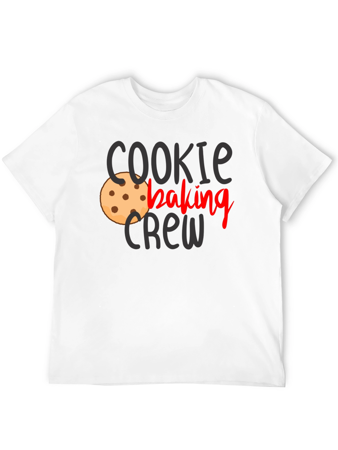 Cookie Baking Crew T-Shirt - Black