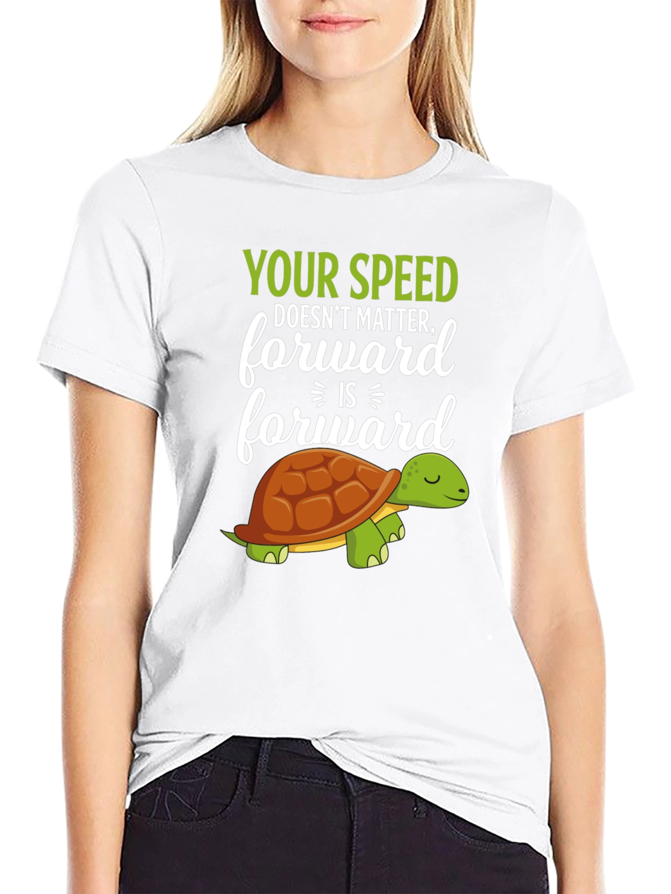 Your Speed Turtle Graphic T-Shirt