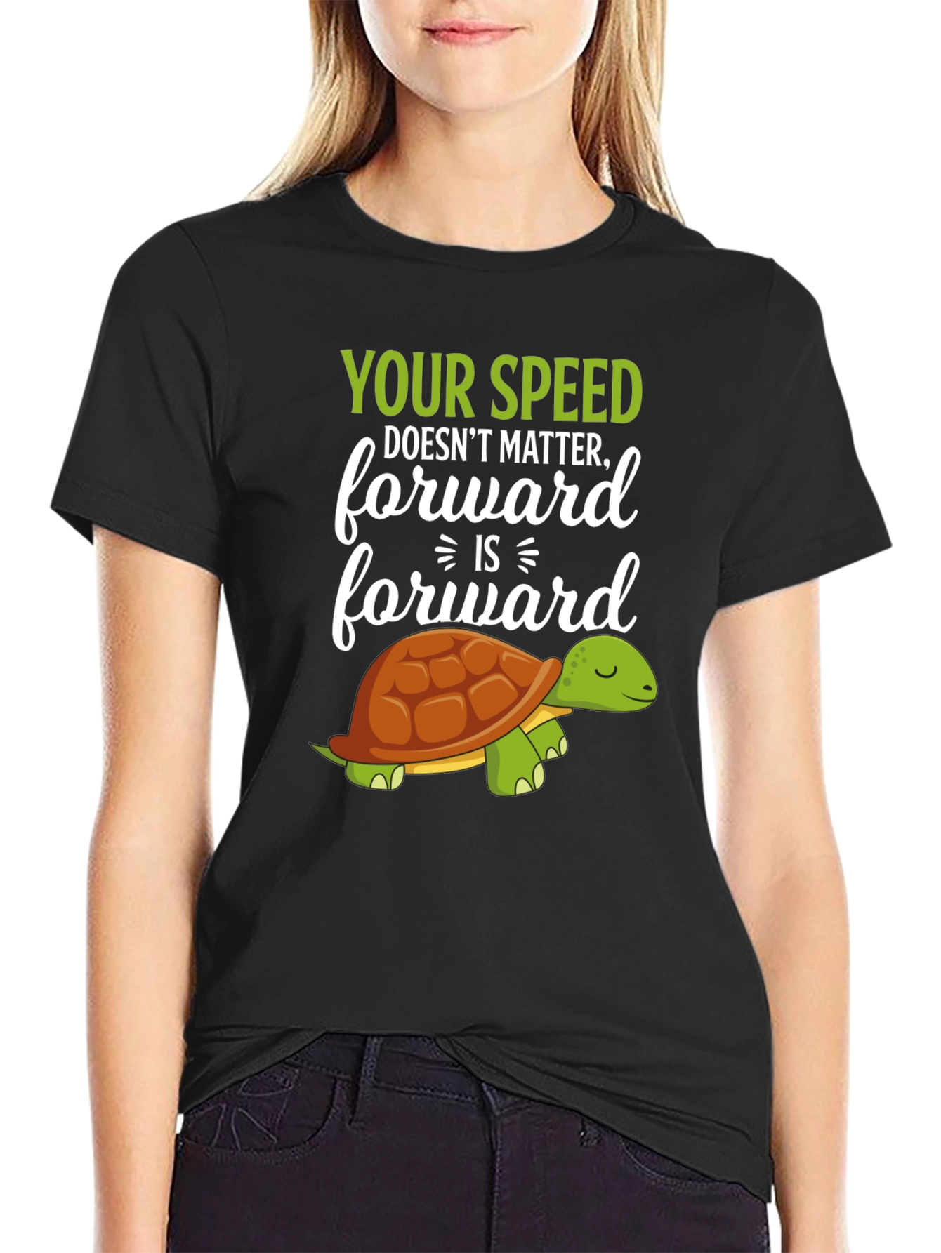 Your Speed Turtle Graphic T-Shirt