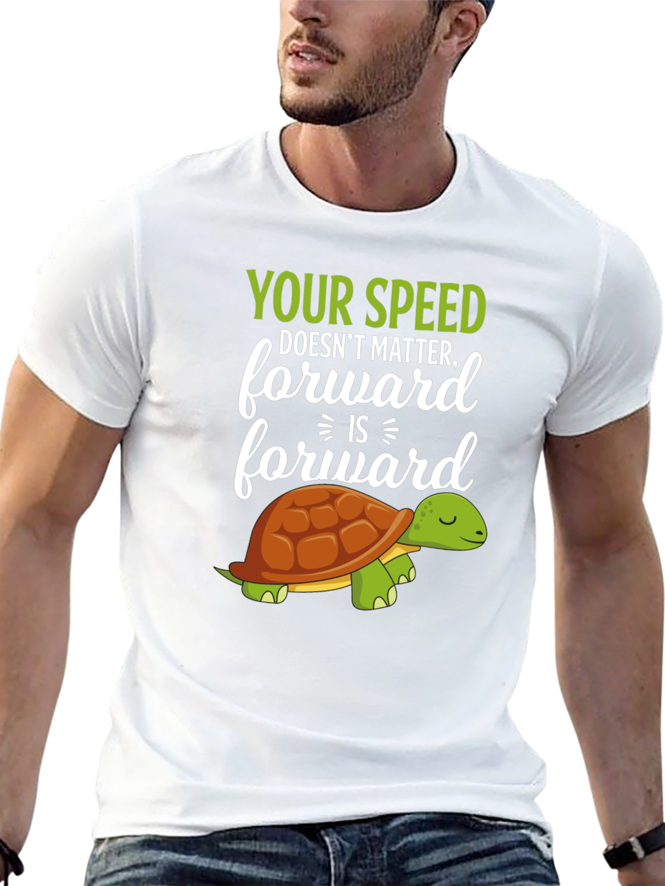 Your Speed Turtle Graphic T-Shirt