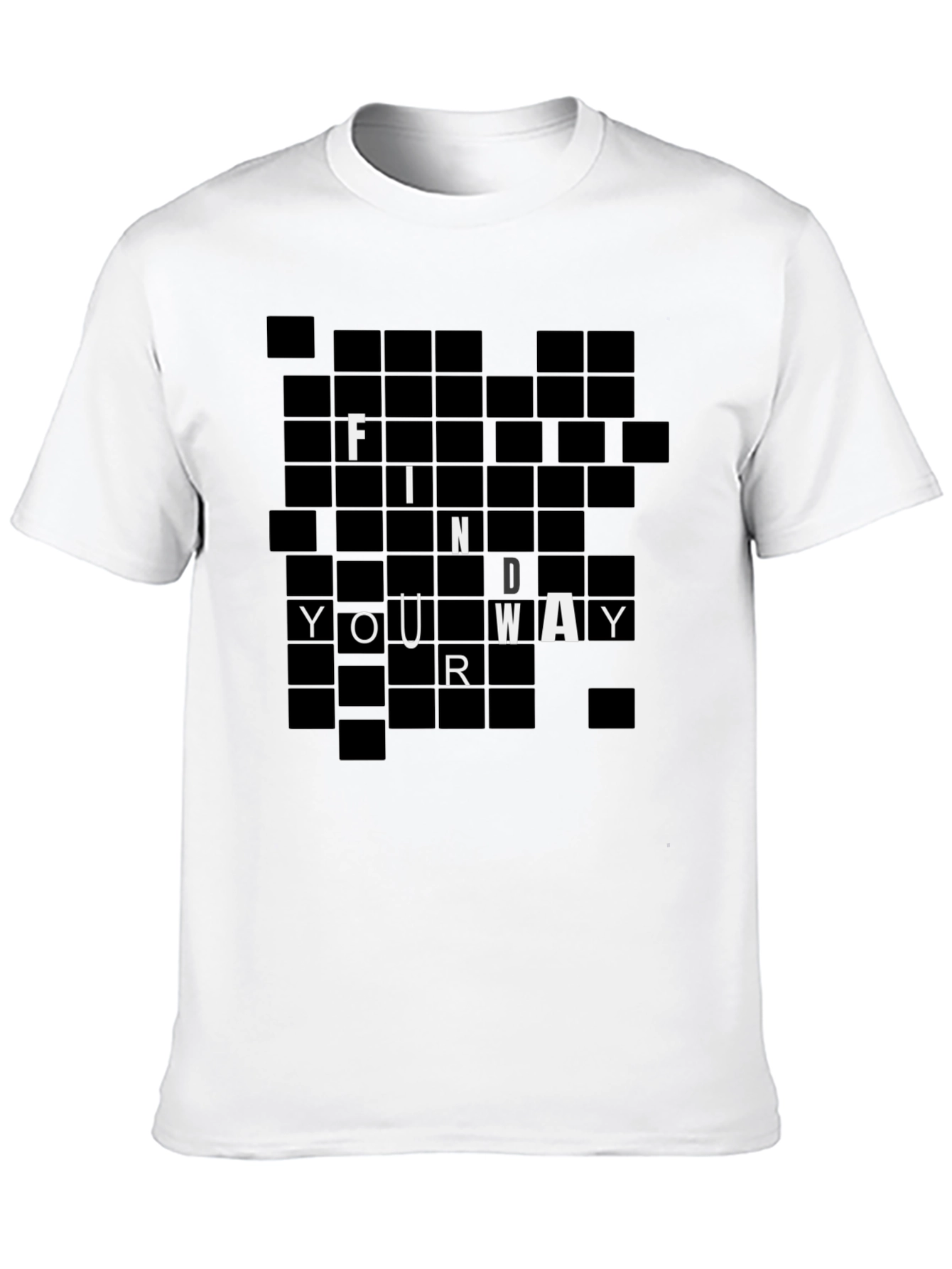 Find Your Way Black T-Shirt
