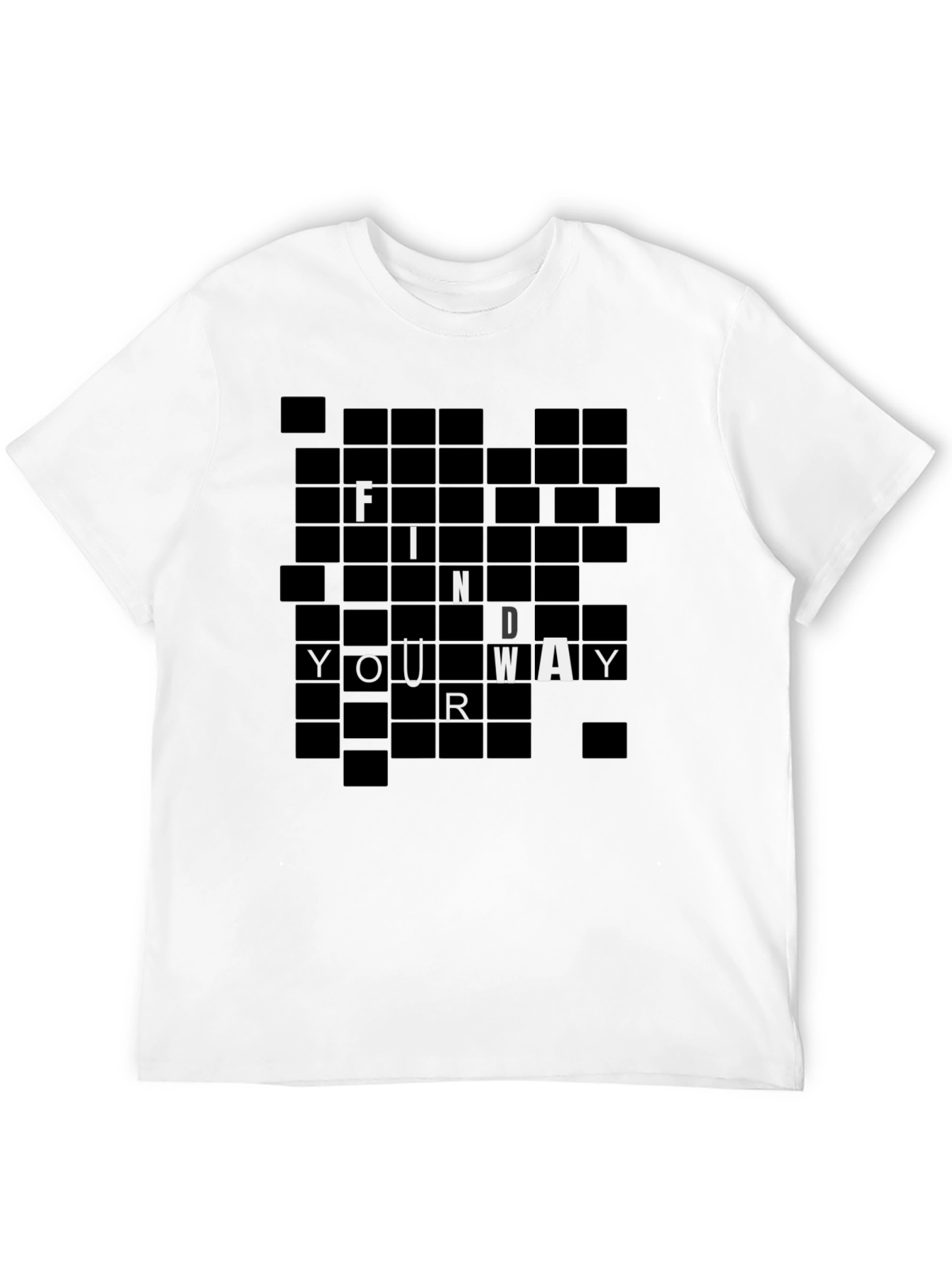 Find Your Way Black T-Shirt