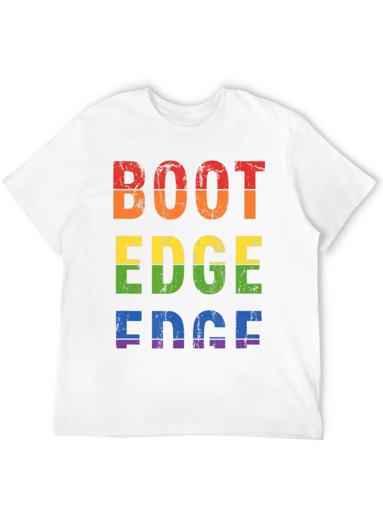 BOOT EDGE EDGE LGBTQ+ Pride T-Shirt