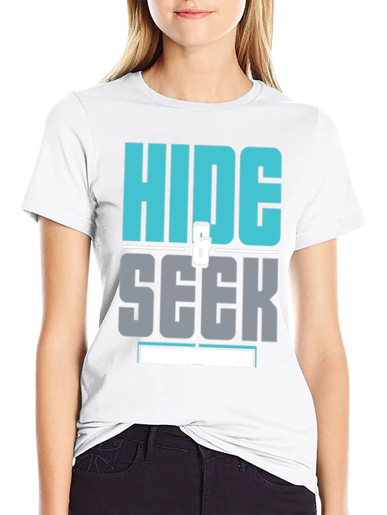 Hide & Seek Graphic Tee - Stylish Comfort
