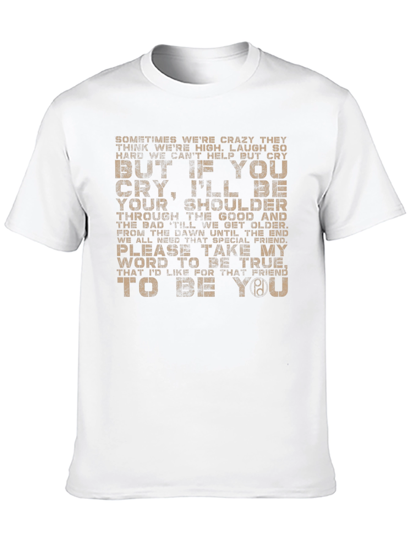 Emotional Support Black Graphic Tee