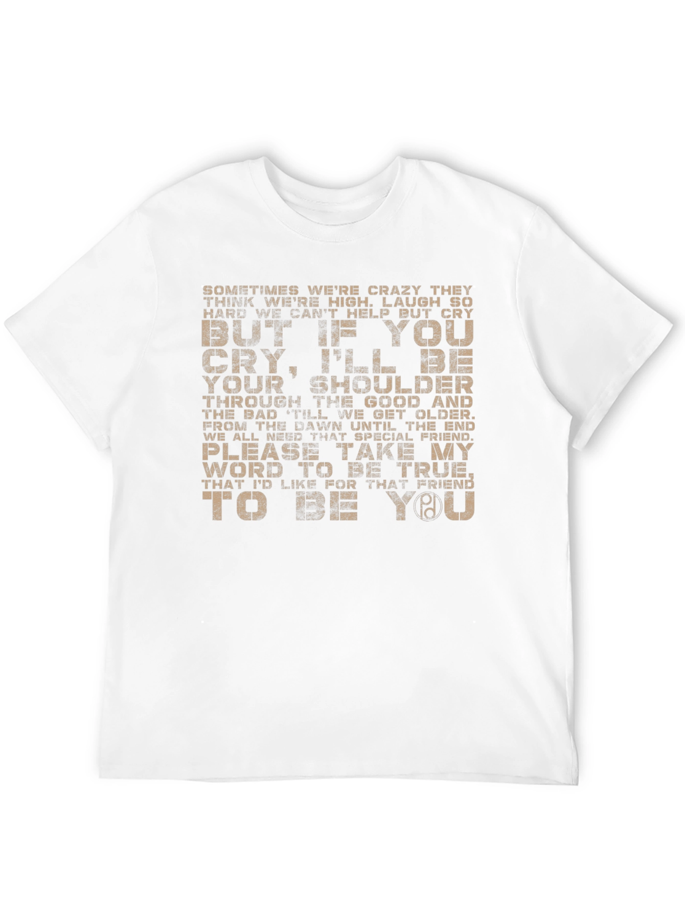 Emotional Support Black Graphic Tee