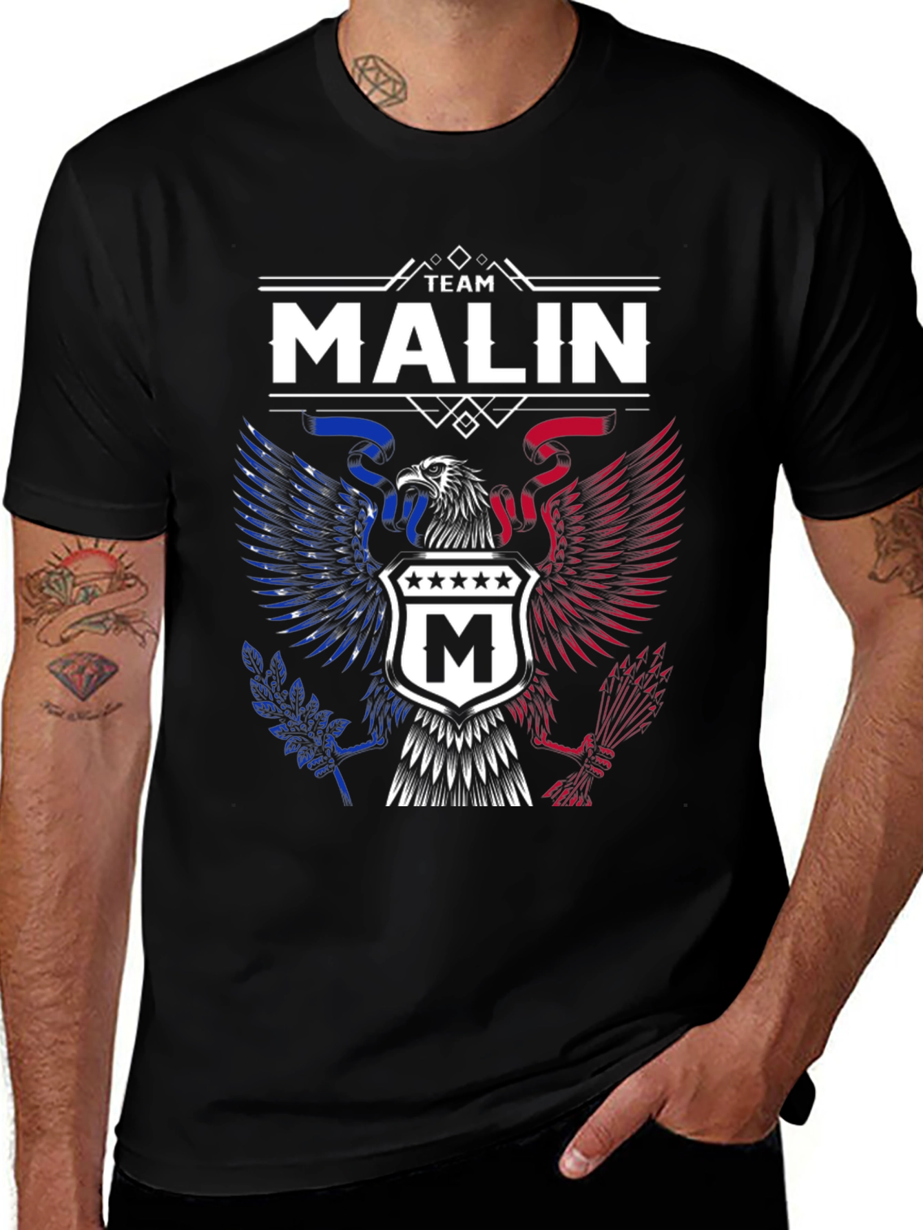 Team Malin Eagle Graphic T-Shirt