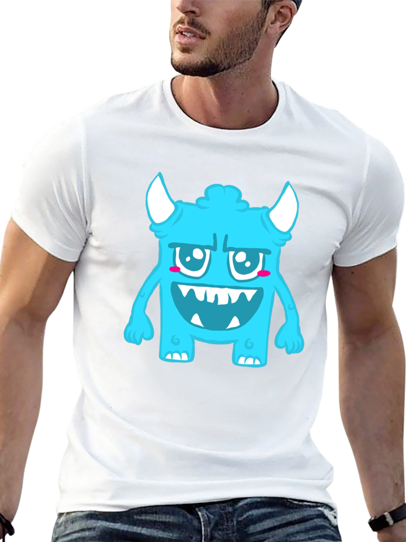 Monster Graphic Tee - Fun & Unique Design