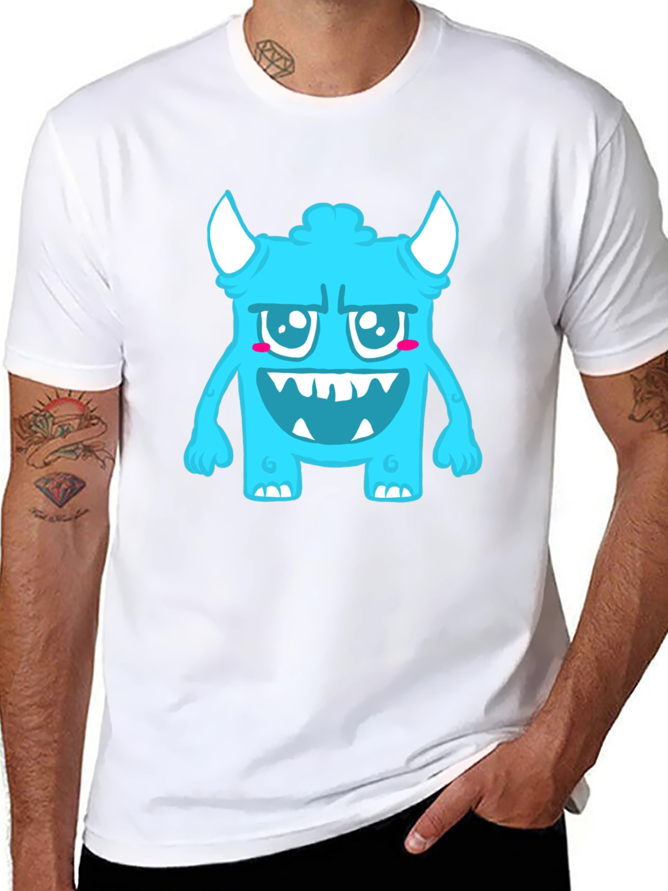 Monster Graphic Tee - Fun & Unique Design